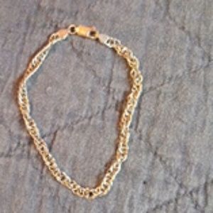 Solid sterling singapore bracelet 5mm